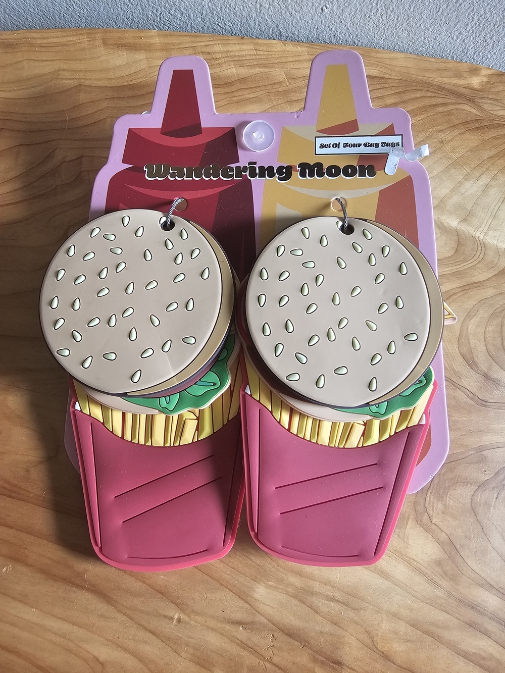 Wandering Moon Burger & Fries Bag Tags - Picture 2 of 7